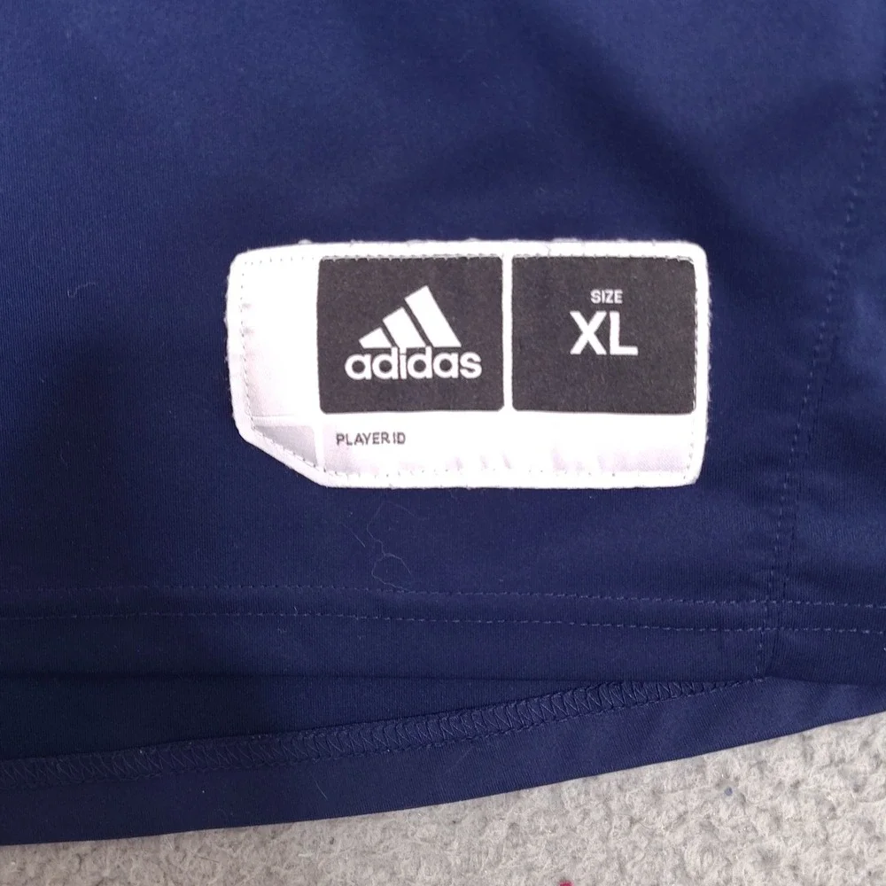 Michigan Wolverines Adidas‎ Pullover Sweatshirt Mens XL Blue 1/4 Zip Climalite